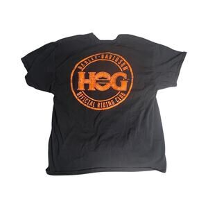Hog Harley Owners Group Shirt Gildan Heavy Cotton XL Motorcycles Harley Davison